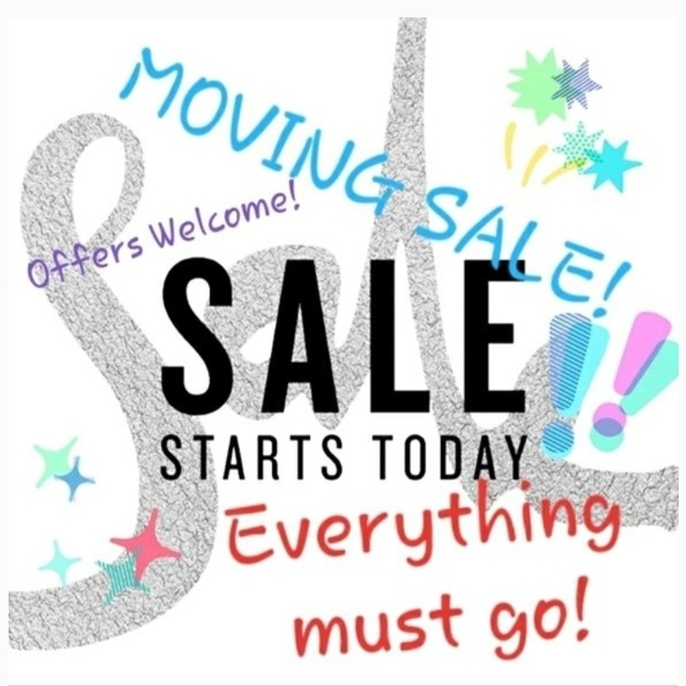 Clearance Sale! All Must Go!